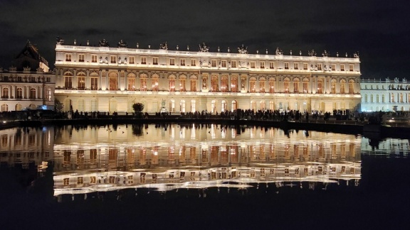 Reflets de la galerie des glaces