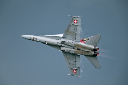 Hornet Solo Display F/A-18 Swiss