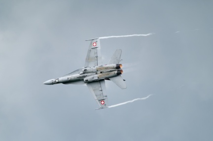 Hornet Solo Display F/A-18 Swiss