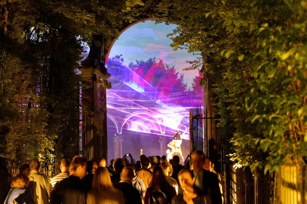 Grandes eaux laser